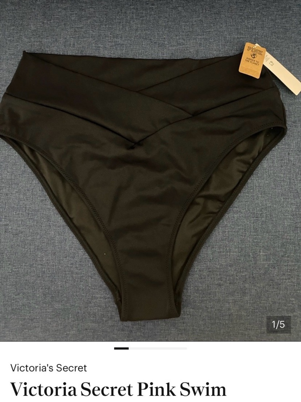 Bundle of 4 Victoria's Secret PINK High-Waist Bikini Bottoms